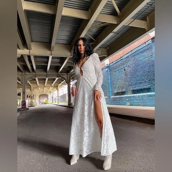 NWT | Free People x For Love and Lemons | Frances Maxi Dress | Sz S - Picture 4 of 16